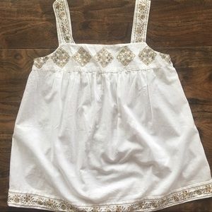 Michael Kors top/tank with sequin embellishments S